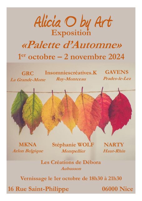 NICE Galerie ALICIA O by Art